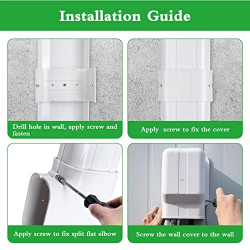 Line Set Cover - Ductless Mini Split Air Conditioners