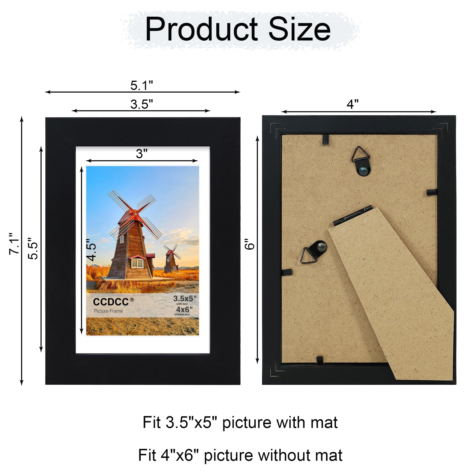 Picture Frame - 4x6 Pack