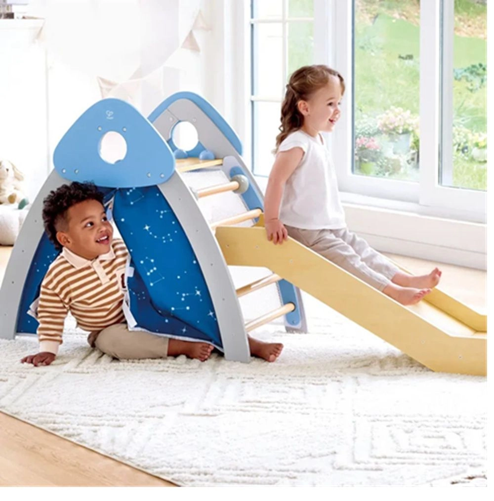 Climb n Slide Gym Set - 4-in-1 Blue 2+