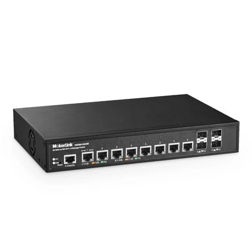 8x10G Eth + 4x10G SFP Managed - 8-ports