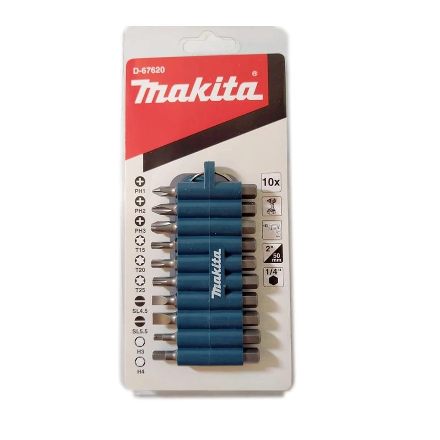 Impact Black Screw Bit Set - 10 Pc. 0.4 inch