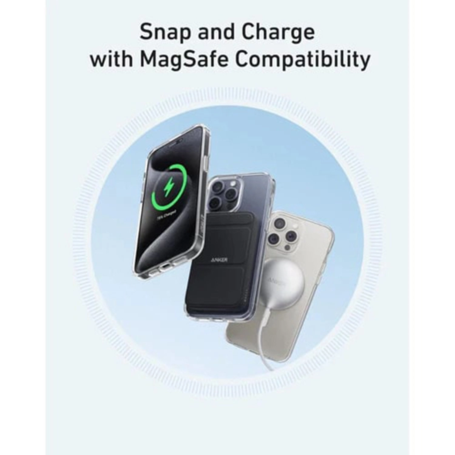 Magnetic Case Transparent for iPhone 16 Pro