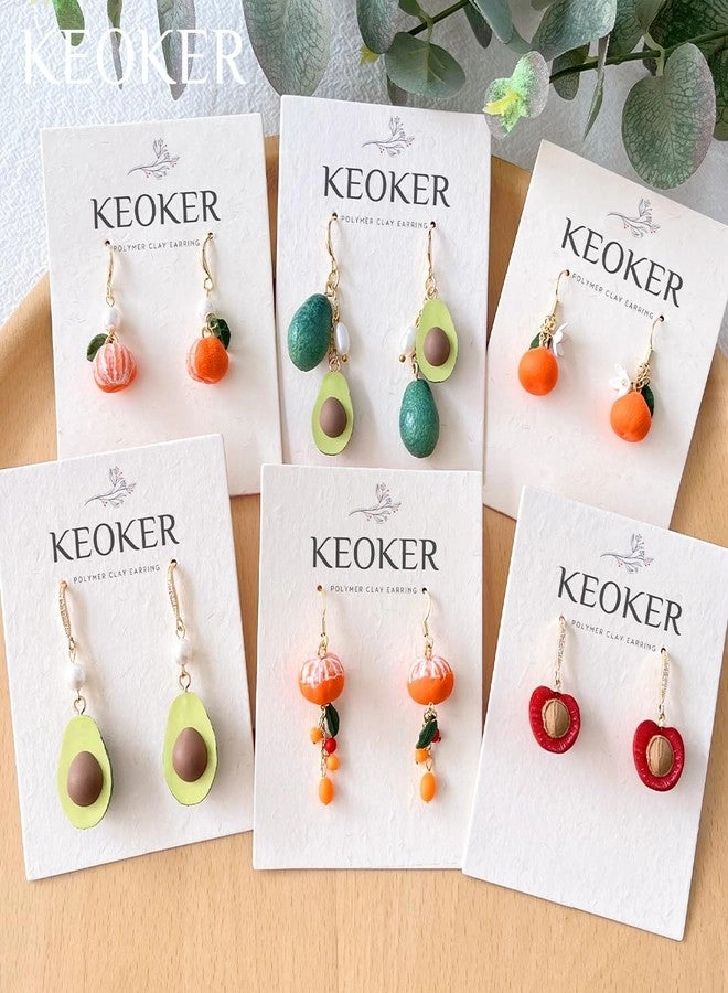 Fruit Polymer Clay Earring Molds