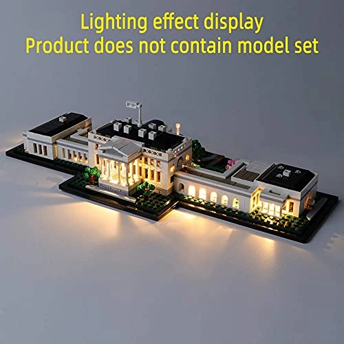 LED Light Kit for LEGO The White House 21054 - 4.5-5V