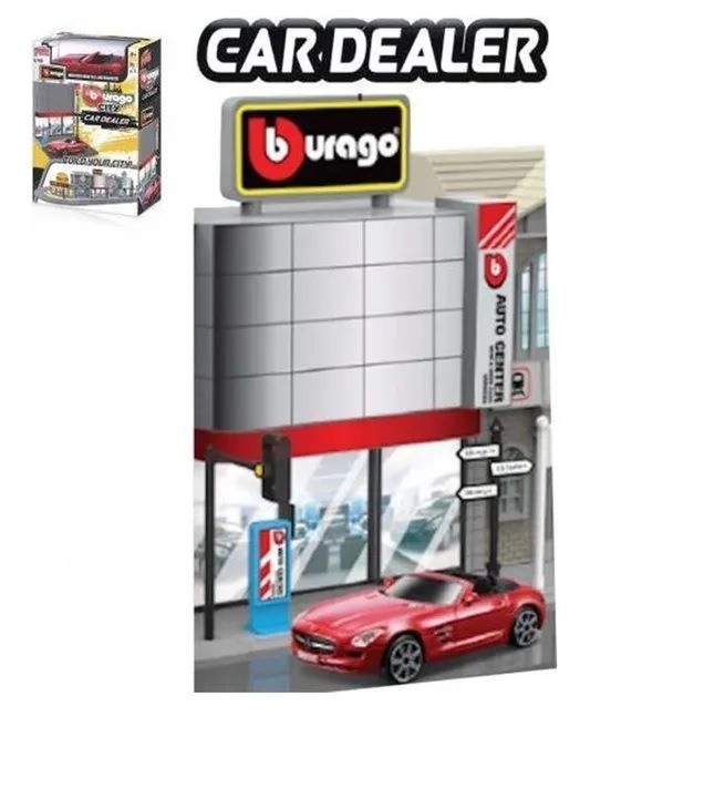 Street Fire City Car Dealer Playset - 1:43