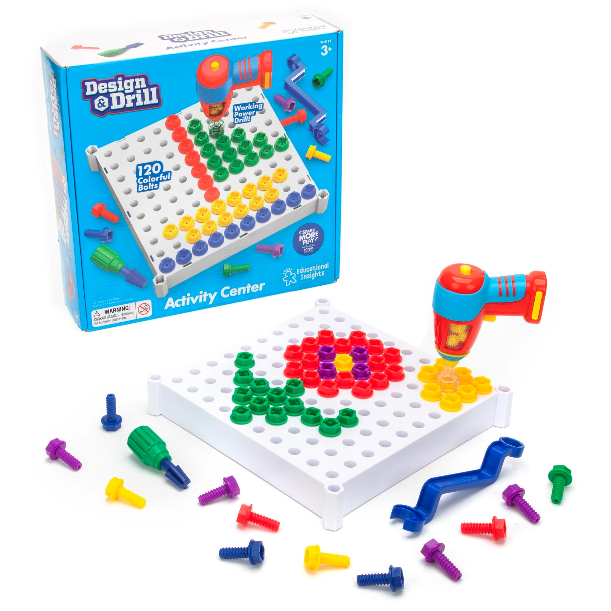 Educational Insights Design and Drill - 36 months - 6 years 146 pieces