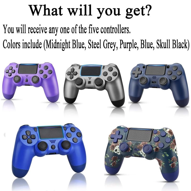 Custom Gamepad - Blue PS4/Slim/Pro/PC/Steam
