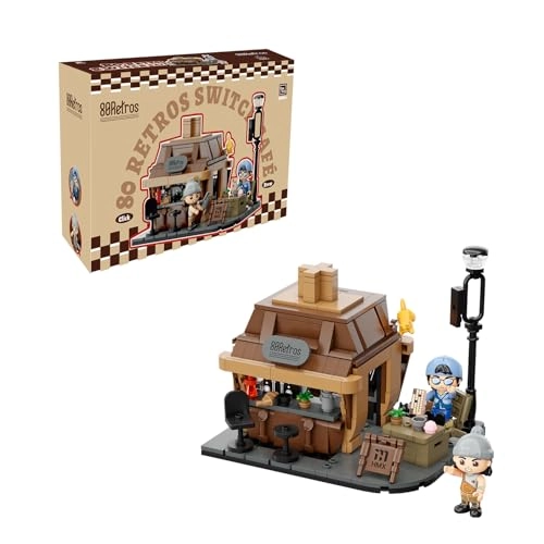 80Retros Axial Coffee Shop - 363 pieces Mechanical keyboard-inspired