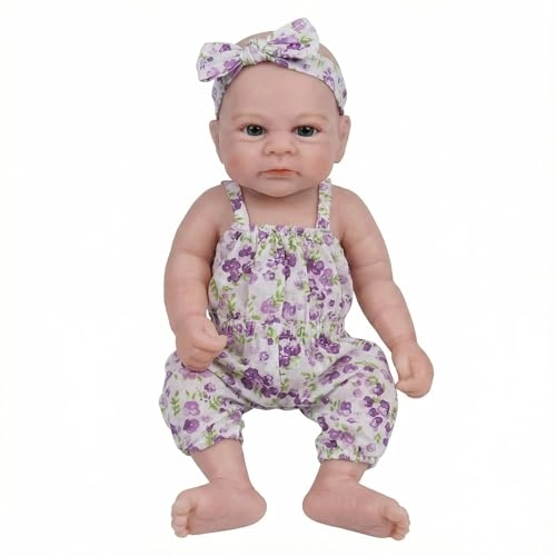 Reborn Baby Doll - 12 inch Vinyl Girl Ages 3+