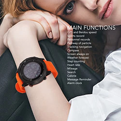 Smart Watch stainless steel, silicone GPS