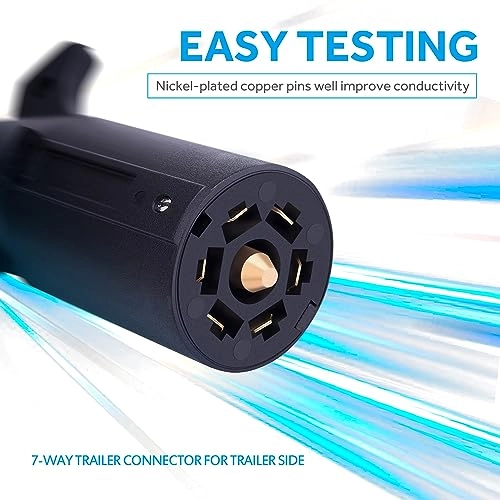 7 Way Blade Trailer Connector Tester