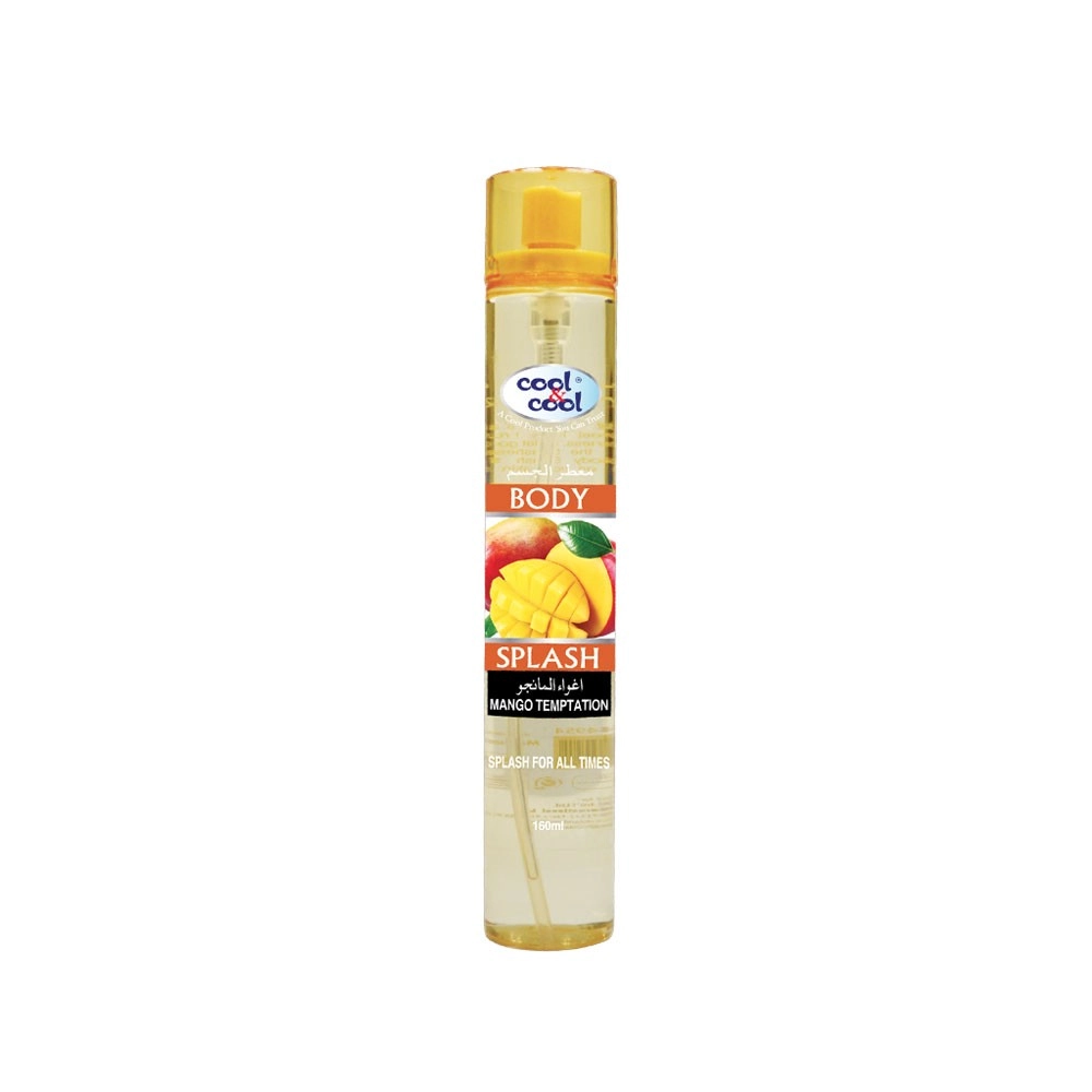Cool & Cool Body Splash Mango Temptation - 160ml