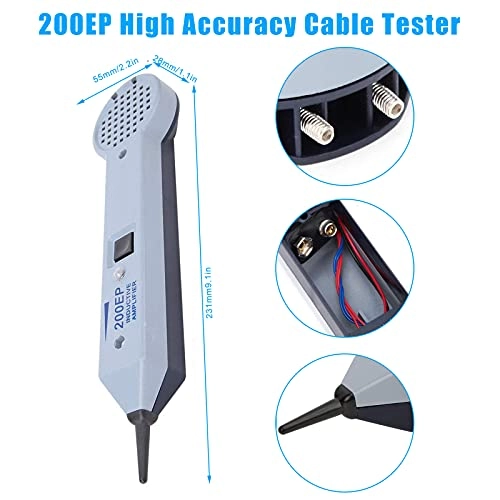 200EP - 9 Volts line tracking short circuit test clear/busy/ringing identification