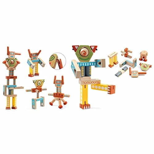Ze Elastorobot - Wood Multicolour