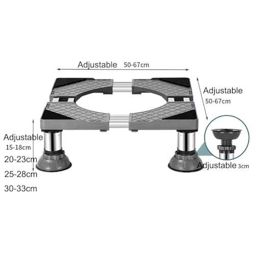 Adjustable Washing Machine Stand