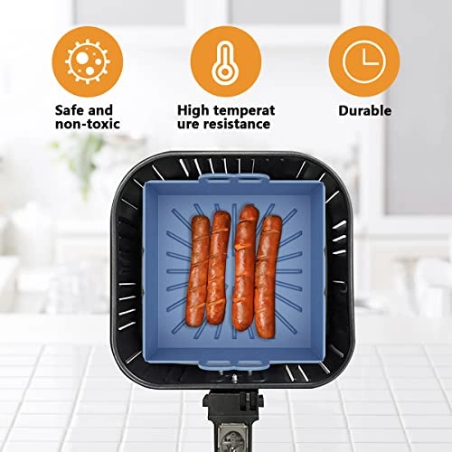 Air Fryer Silicone Pot - silicone 2 Pcs