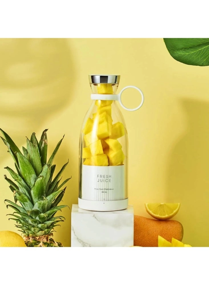 Portable Wireless Blender - USB-C Rechargeable Stainless Steel Blade One-Touch Operation