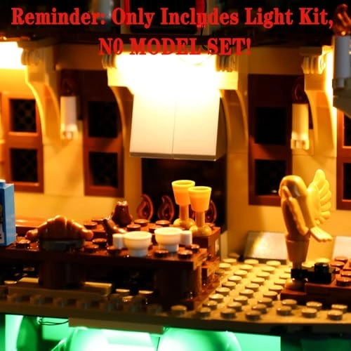 LED Light Kit Compatible with LEGO 76389 Hogwarts House of Secrets - Harry Potter