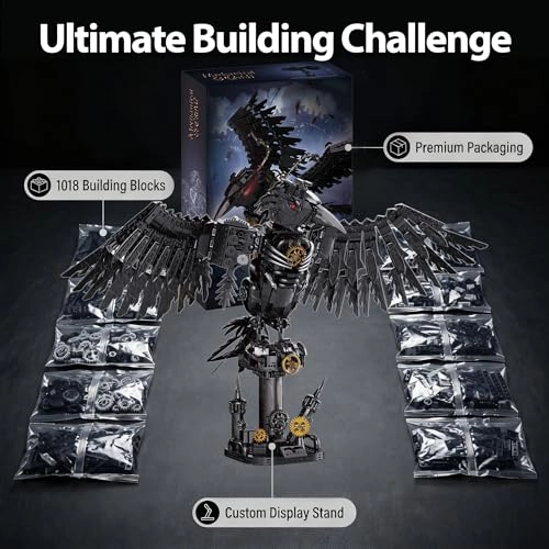 Mechanical Raven - 1018 pcs