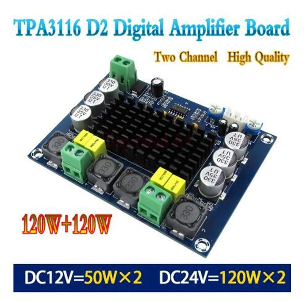 TPA3116D2 - Dual Channel 120W+120W