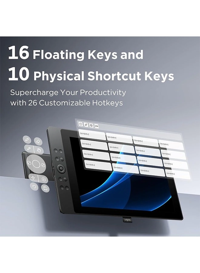 UE16 - 16,384 Levels of Pressure Sensitivity