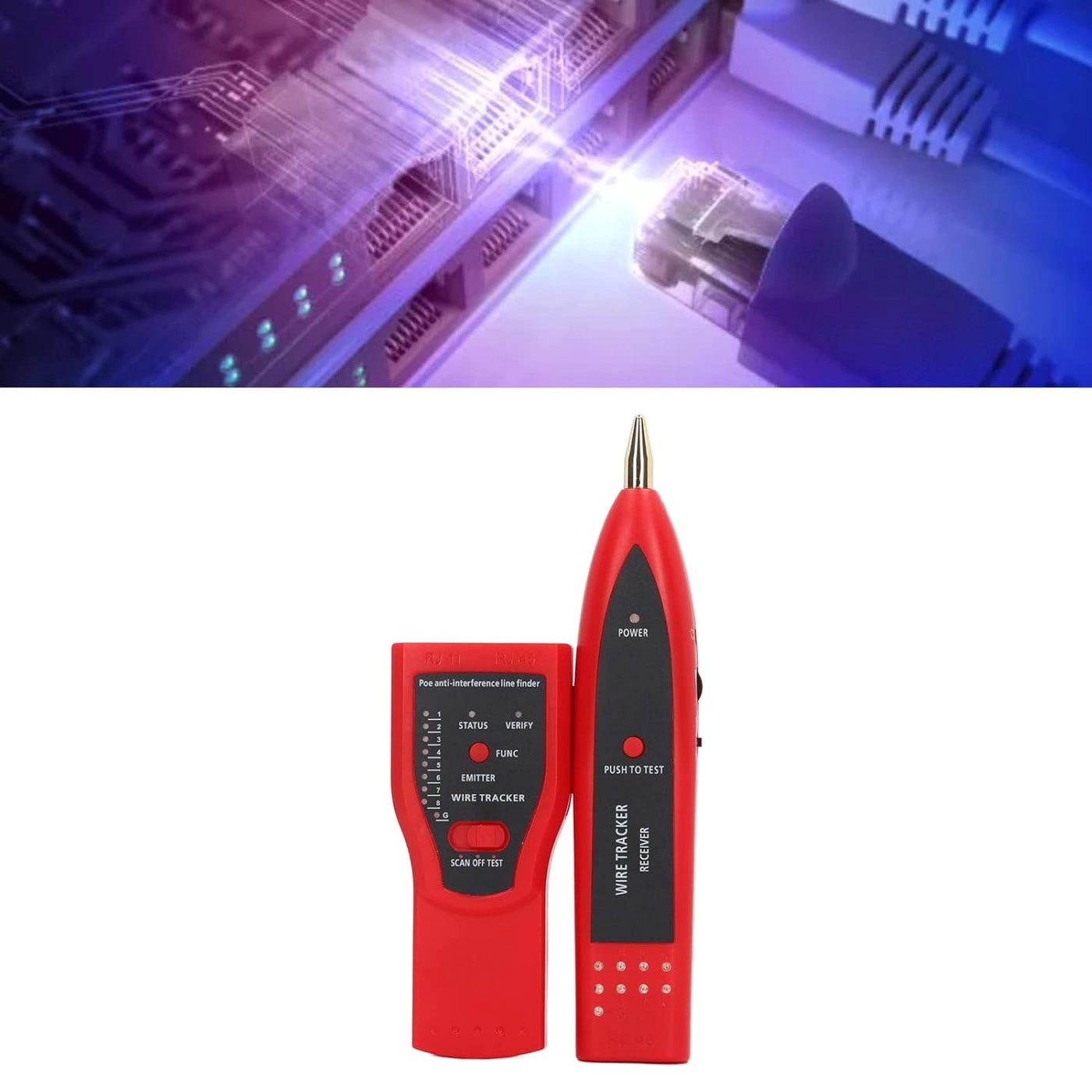 Cable Tester - POE Ethernet Headphone