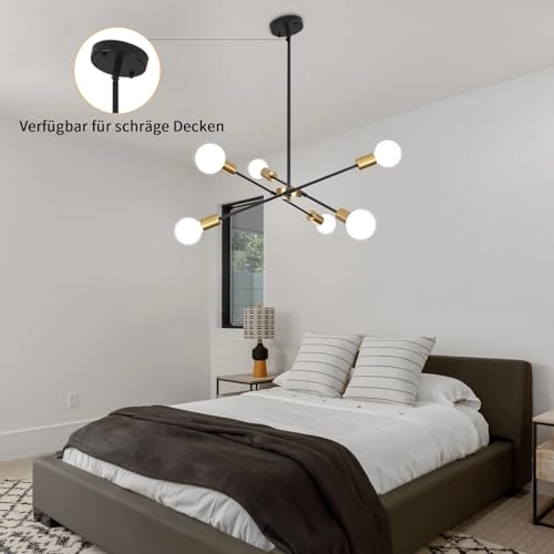 Modern Living Room Chandelier - Dimmable