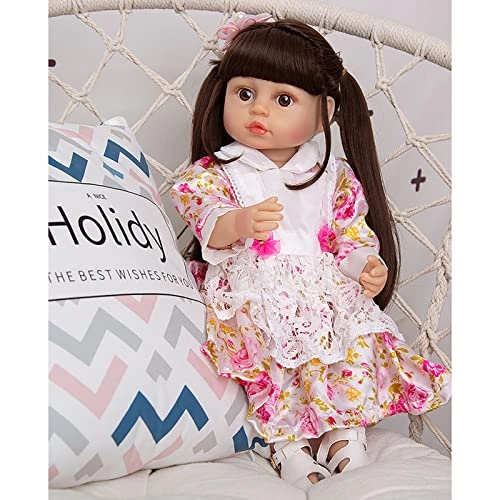 Reborn Baby Doll - 22 Inch Silicone Baby Girl Ages 3+