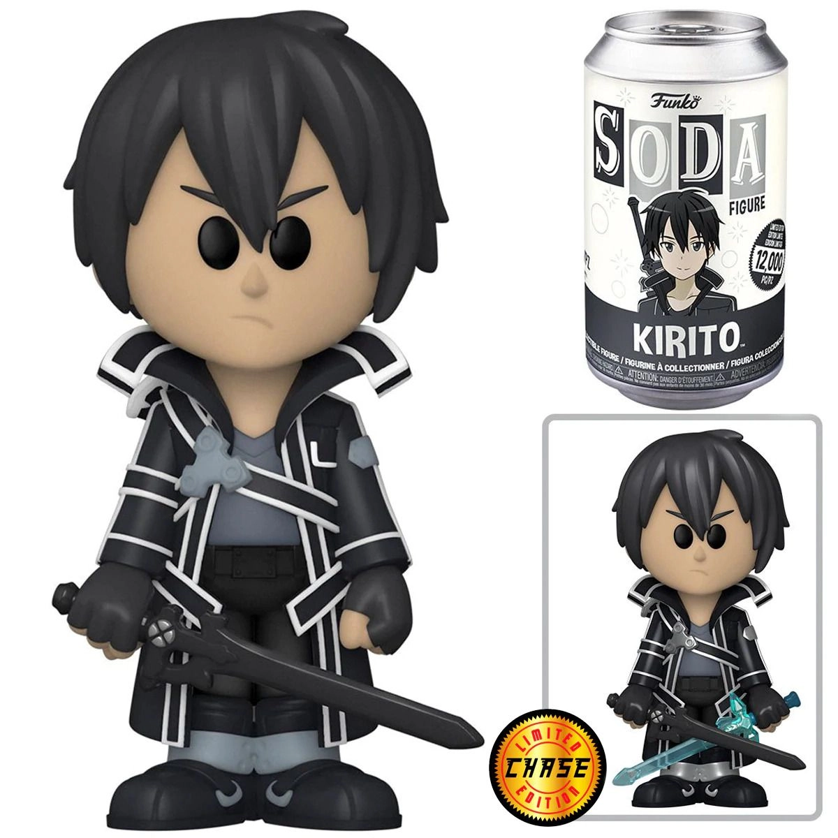 FUNKO Kirito - Sword Art Online - Vinyl SODA