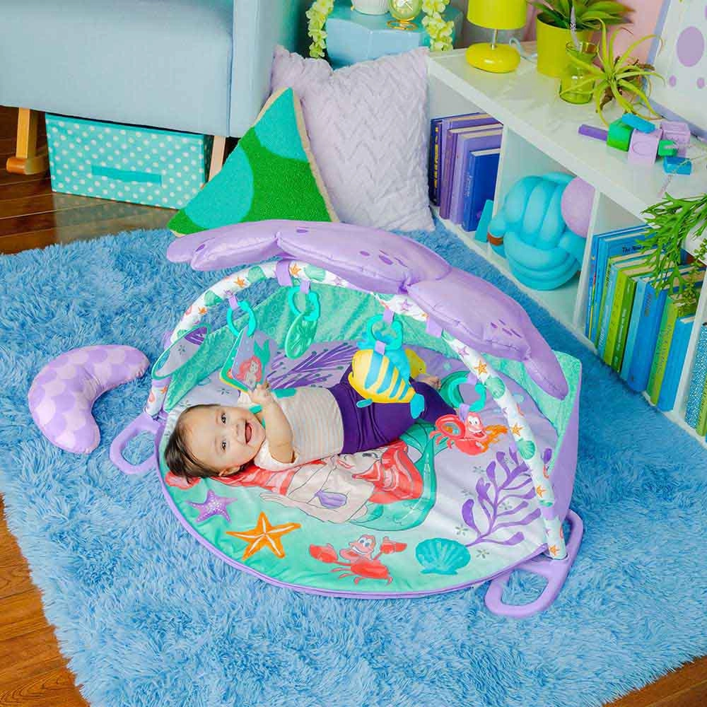 Twinkle Trove Lights & Music Activity Gym - Mermaid 0 month