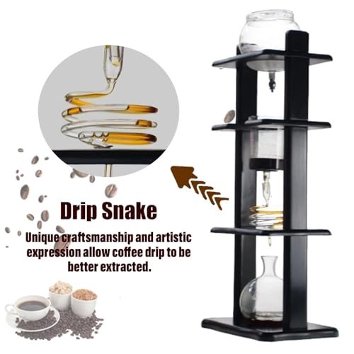 Cold Brew Drip Coffee Maker - 800ml High Borosilicate Glass