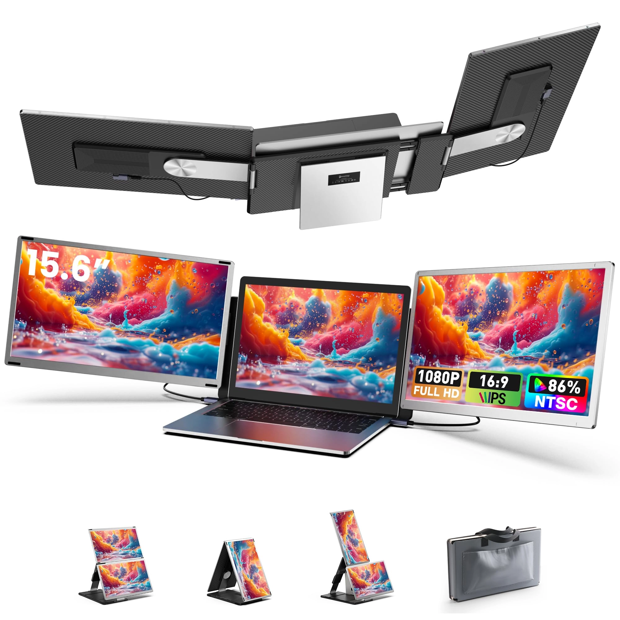 Fagomfer Laptop Screen Extender - D1 23.8 Inches 1920x1080