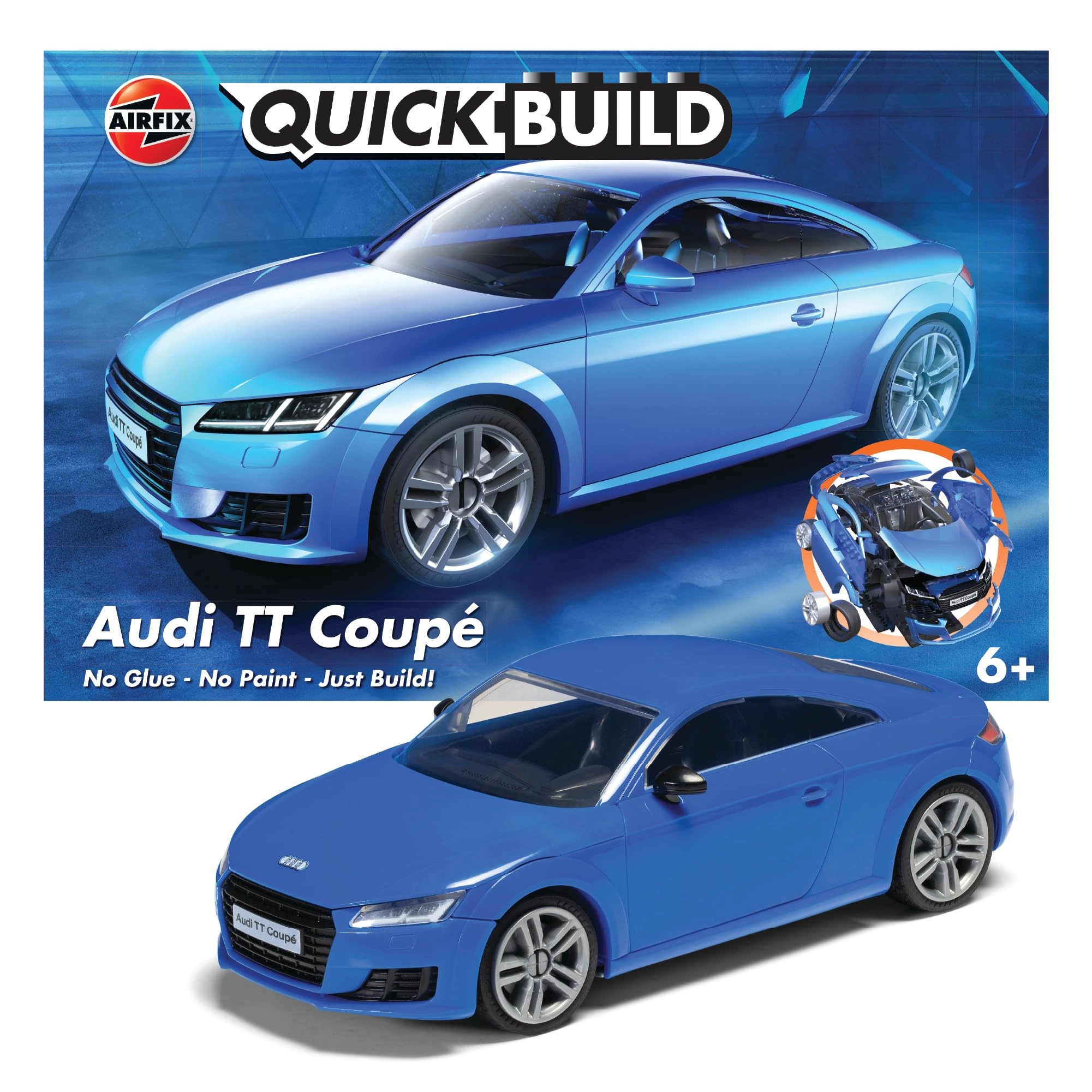 Hornby Hobbies Audi TT Coupe Model Kit (J6054) - Quickbuild