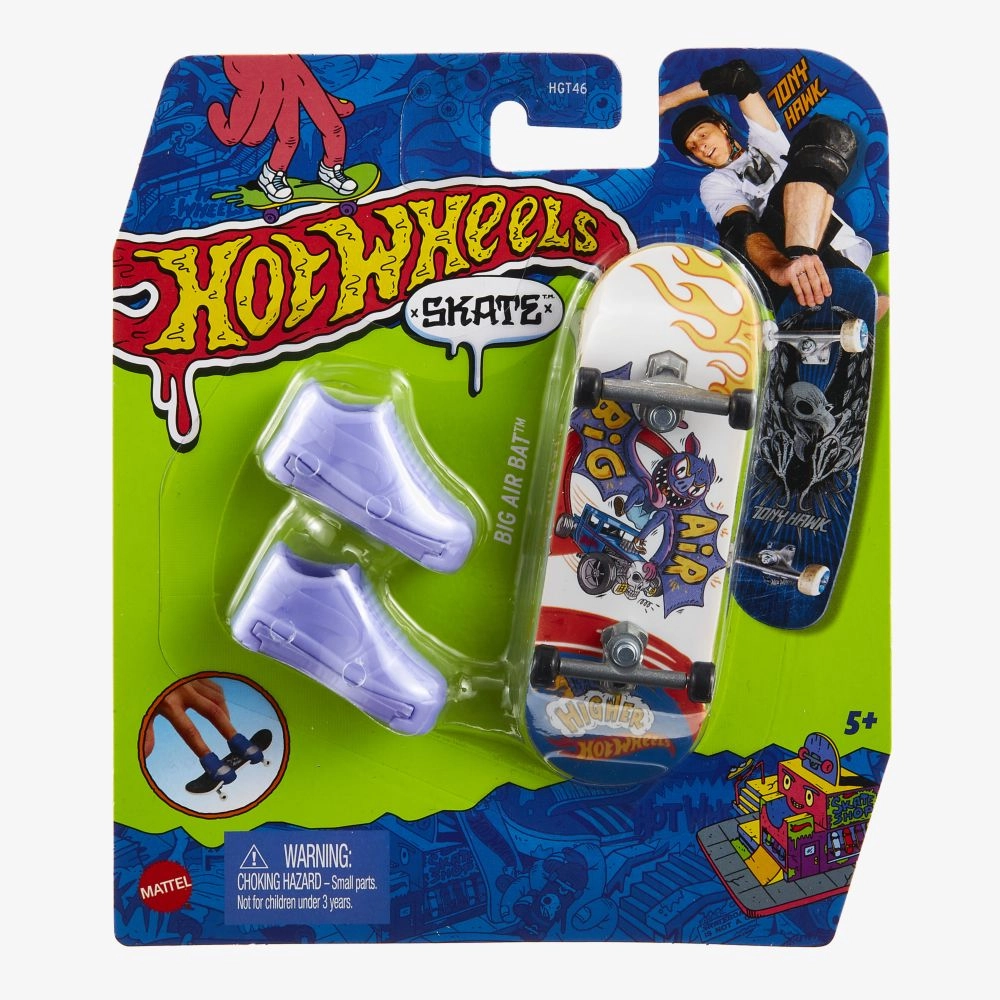 Hot Wheels Skate Big Air Bat Fingerboard
