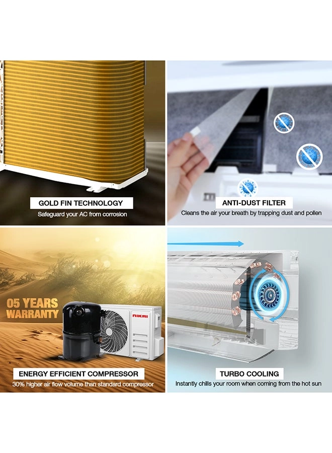 NSAC24138E2 - 2 Ton White