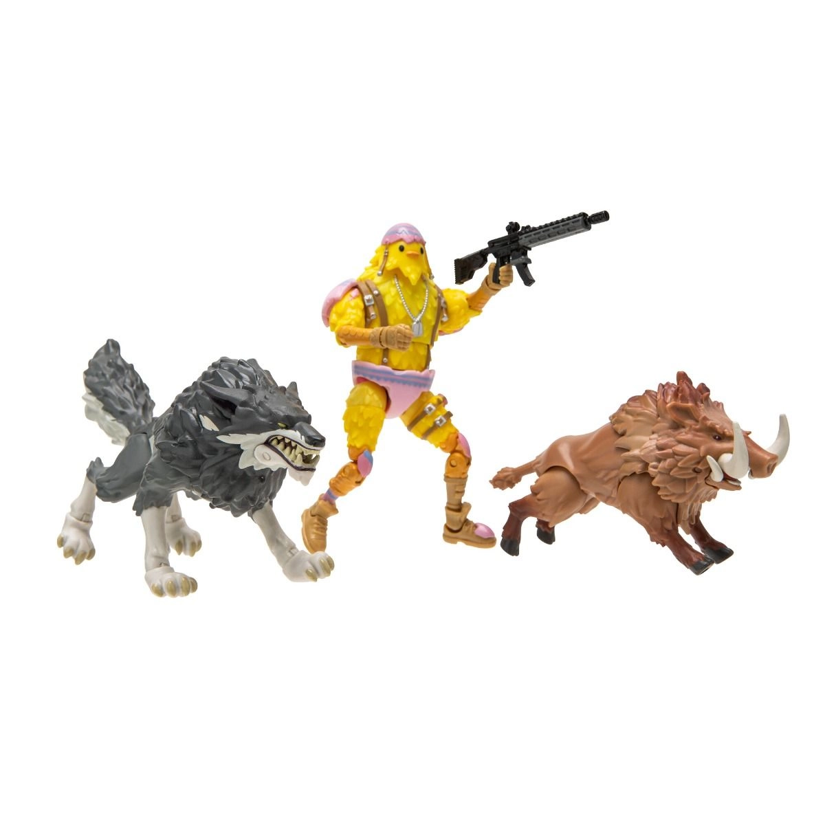Epic Games Duo Mode Figure - 8yr(s) Wolf Boar Cluck 3