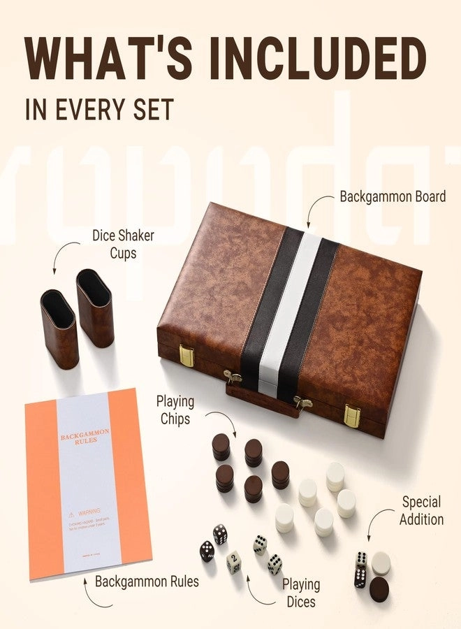 Backgammon - Sapele Wood Portable