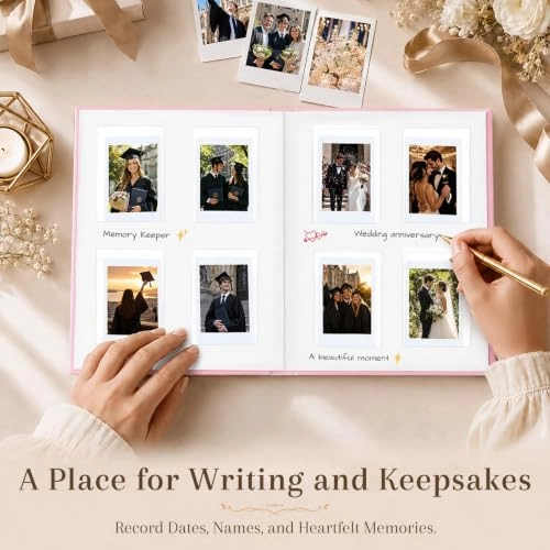 3" 128 Pockets Hardcover Photo Album
