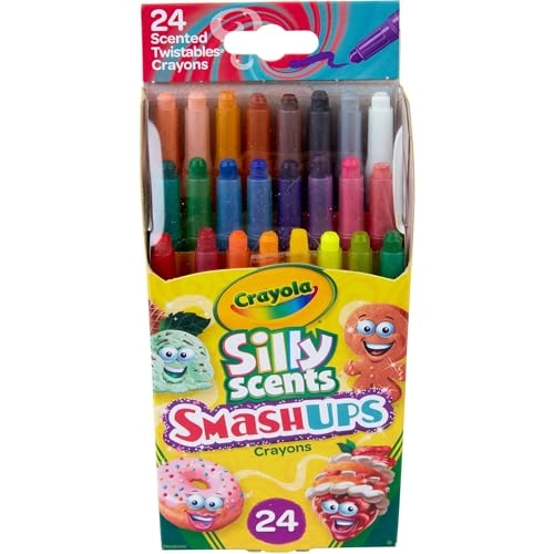 Mini Twistables Scented Smashups Crayons - 24ct