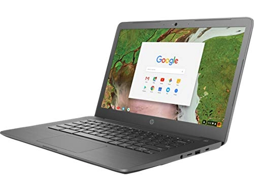 HP (Renewed) Intel HD Graphics Chromebook 14 - 14'' Celeron N3350 4GB DDR4 32GB eMMC