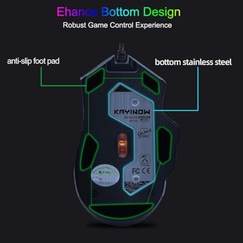 RGB Wired Gaming Mouse - Wired