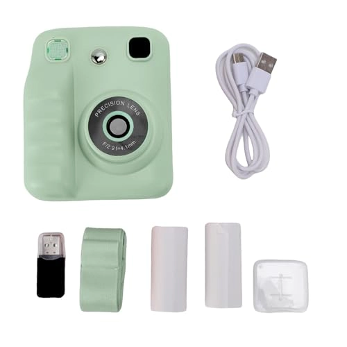 Instant Print Camera - 48MP 1080P 6X Zoom