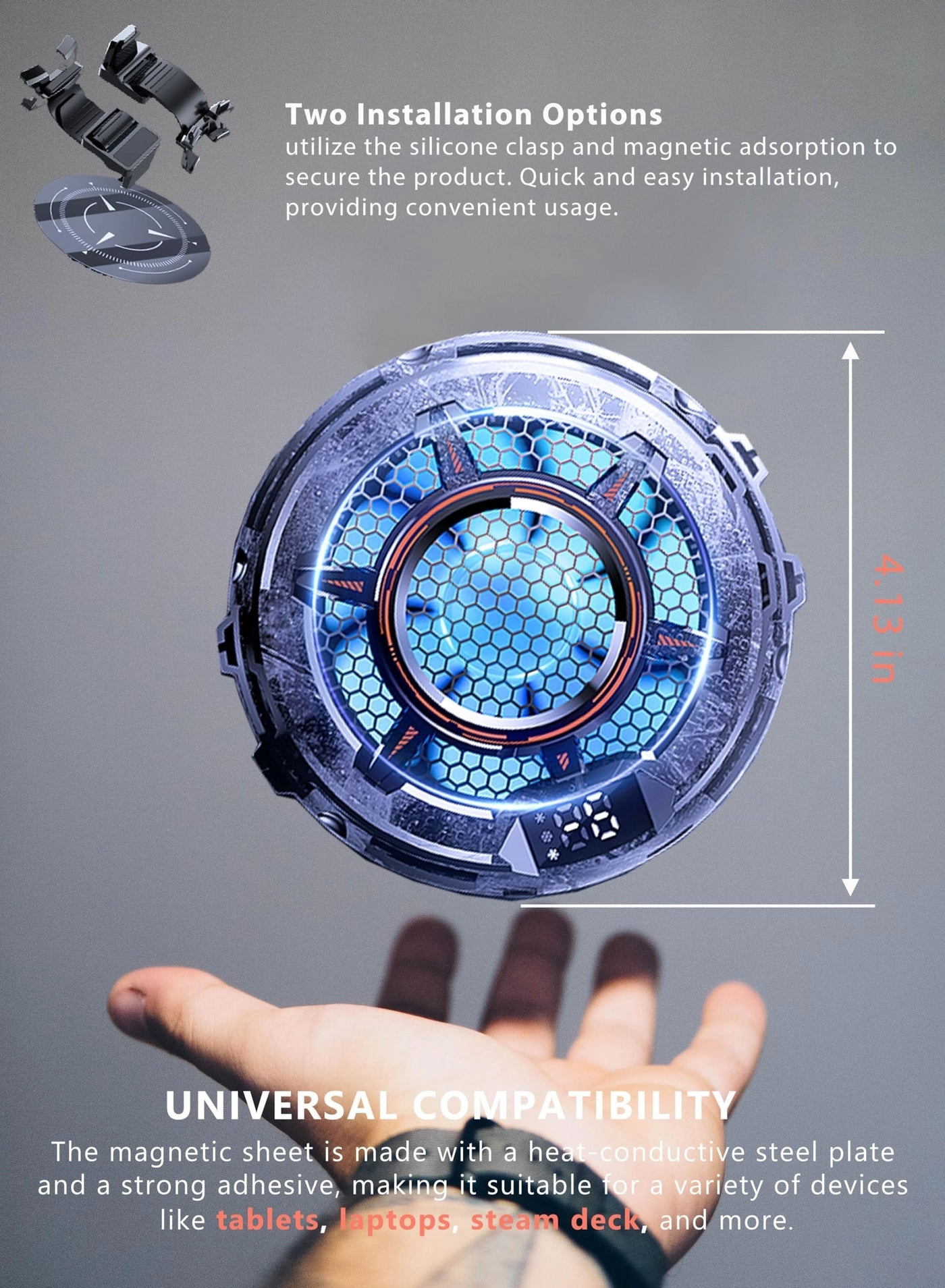 Tablet Cooler - up to 13 inches