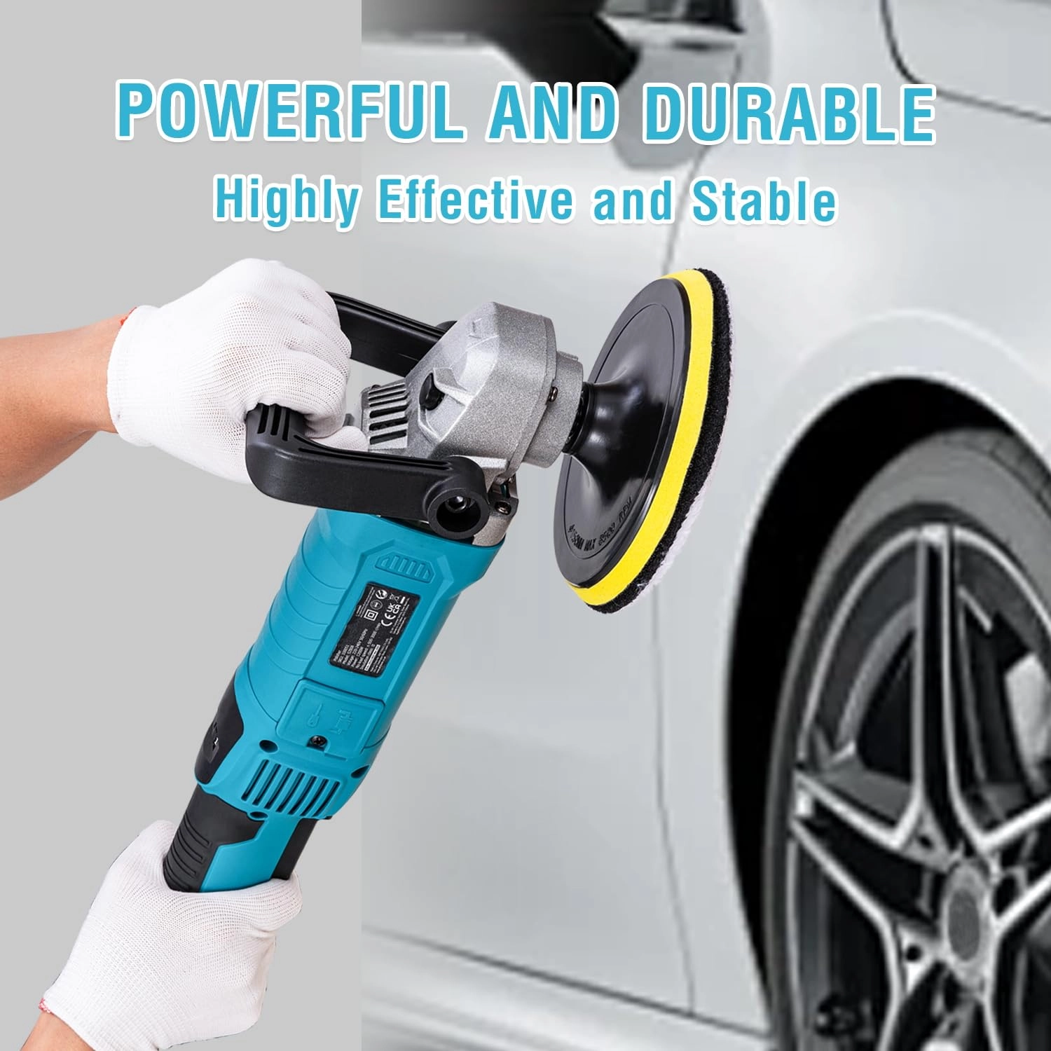Car Polisher - 1200W 150mm 180mm