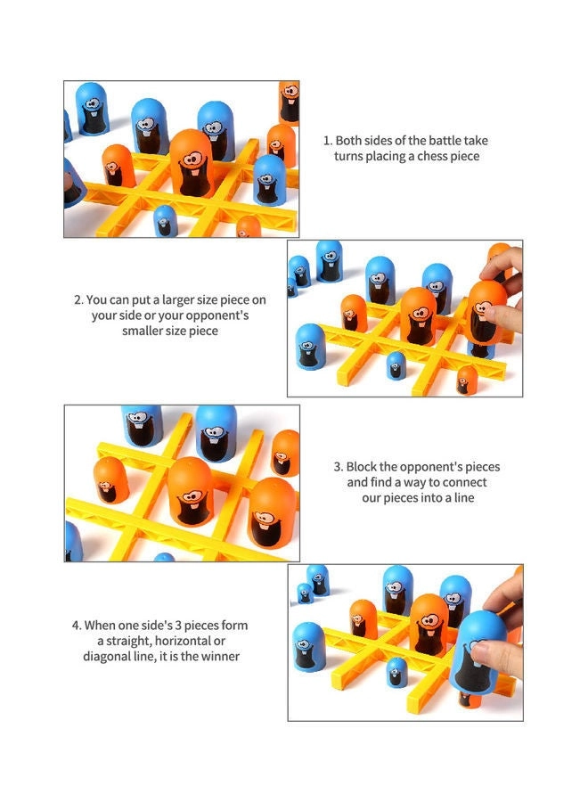 Big Eat Small Tic Tac Toe - 3+ 1 pieces