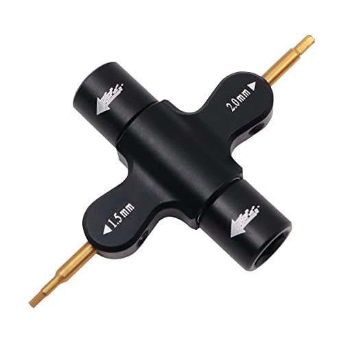 Quick Release Wrench Tool - 4 IN 1 Aluminum Alloy 80x50mm