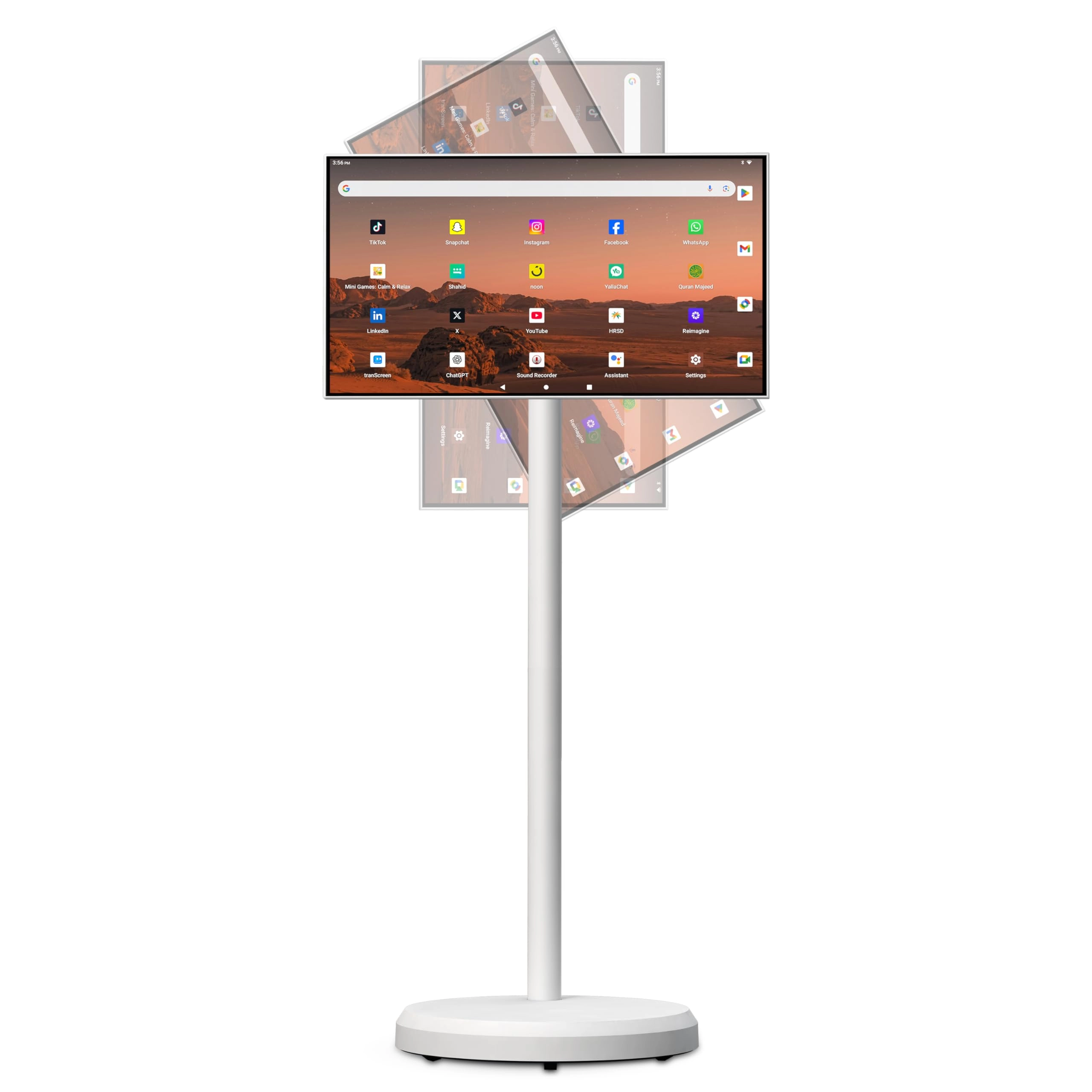 Portable Smart TV - 1080P 21.5 Inch