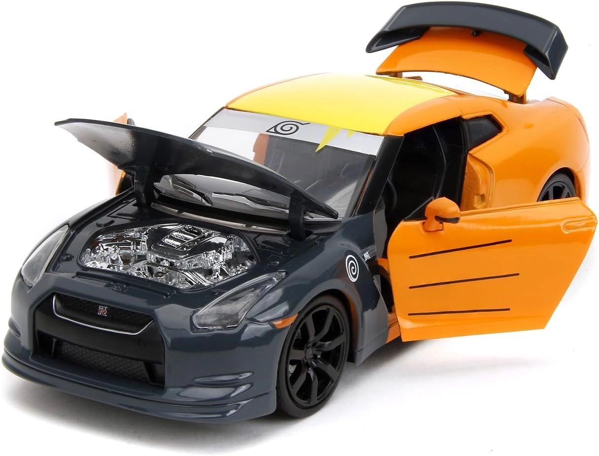 Naruto - Naruto Shippuden - 1:24 Figure + Nissan GT-R - 2009