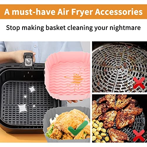 Air Fryer Liners - Silicone 2-Pack
