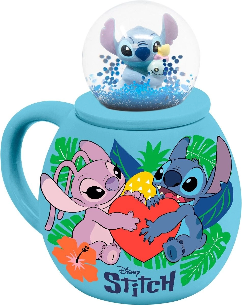 PYRAMID Lilo & Stitch Love Snowglobe Mug